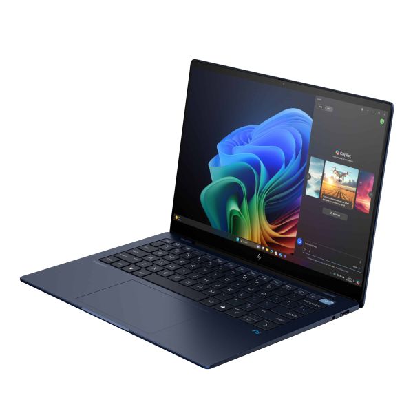 HP EliteBook Ultra G1q Copilot+ PC Snapdragon X1E-78-100 Laptop 35,6 cm (14") Touchscreen 2.2K 16 GB LPDDR5x-SDRAM 512 GB SSD Wi-Fi 6E (802.11ax) Windows 11 Pro Blauw (A26TMEA#ABB)