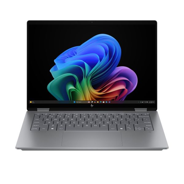 HP OmniBook X FlipNGAI 14-fk0050nd NL Copilot+ PC AMD Ryzen AI 5 340 Hybride (2-in-1) 35,6 cm (14") Touchscreen 2K 16 GB LPDDR5x-SDRAM 512 GB SSD Wi-Fi 7 (802.11be) Windows 11 Home Zilver (BL8W8EA#ABH)