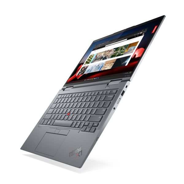 Lenovo ThinkPad X1 Yoga Gen 8 Intel® Core™ i7 i7-1355U Hybride (2-in-1) 35,6 cm (14") Touchscreen WUXGA 16 GB LPDDR5-SDRAM 512 GB SSD Wi-Fi 6E (802.11ax) Windows 11 Pro Engels Grijs