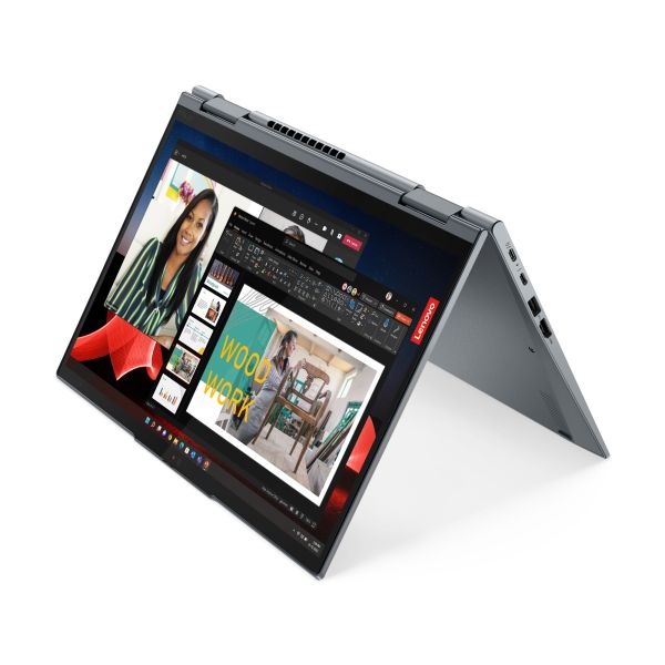 Lenovo ThinkPad X1 Yoga Gen 8 Intel® Core™ i7 i7-1355U Hybride (2-in-1) 35,6 cm (14") Touchscreen WUXGA 16 GB LPDDR5-SDRAM 512 GB SSD Wi-Fi 6E (802.11ax) Windows 11 Pro Engels Grijs