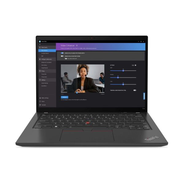 Lenovo ThinkPad T14 Gen 4 (AMD) AMD Ryzen™ 7 PRO 7840U Laptop 35,6 cm (14") WUXGA 16 GB LPDDR5x-SDRAM 512 GB SSD Wi-Fi 6E (802.11ax) Windows 11 Pro Engels Zwart