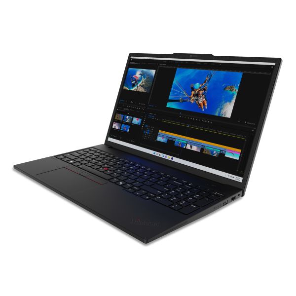 Lenovo ThinkPad P16s Gen 3 (Intel) Intel Core Ultra 7 155H Mobiel werkstation 40,6 cm (16") WUXGA 32 GB DDR5-SDRAM 1 TB SSD Nvidia RTX 500 Ada Wi-Fi 6E (802.11ax) Windows 11 Pro Engels Zwart