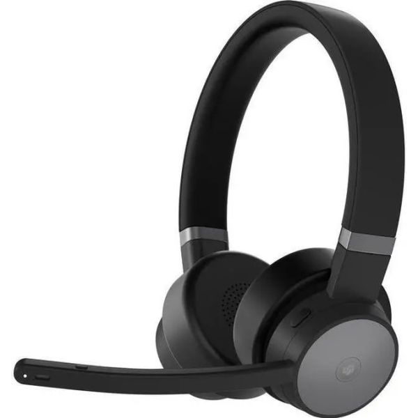 Lenovo Go Wireless ANC Headset Bedraad en draadloos Hoofdband Kantoor/callcenter USB Type-C BT Zwart 4XD1C99221 (4XD1C99221)