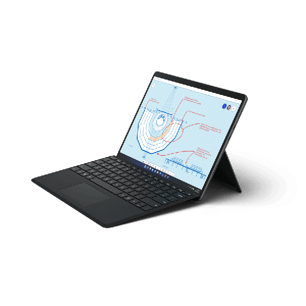Microsoft Surface Pro 8 - zakelijke tablet - i5-1145G7 - 8GB - 256GB - W10P – Platinum – 8PR-00037 (8PR-00037)