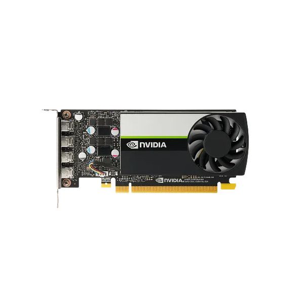 NVIDIA T1000 4GB met 4x Mini DisplayPort (20X22AA)