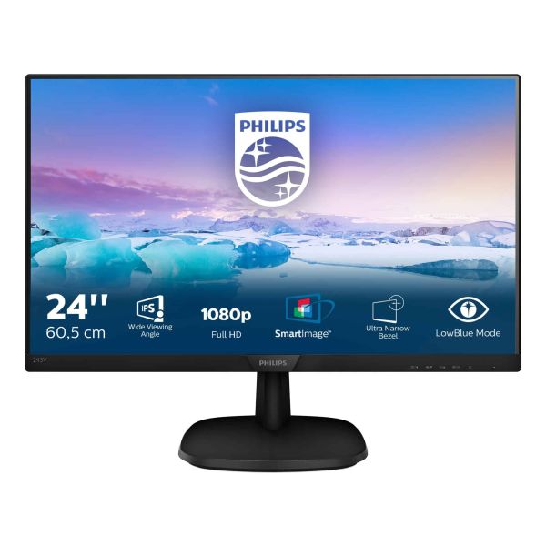 Philips V Line Full HD LCD-monitor 243V7QDSB/00 (243V7QDSB/00) Philips V Line Full HD LCD-monitor 243V7QDSB/00 (243V7QDSB/00)