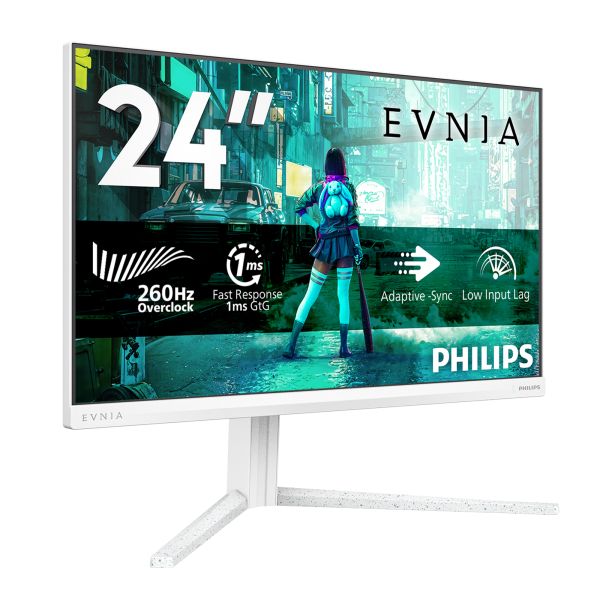Philips Evnia 3000 24M2N3201P/00 computer monitor 60,5 cm (23.8") 1920 x 1080 Pixels Full HD LCD Wit (24M2N3201P/00) Philips Evnia 3000 24M2N3201P/00 computer monitor 60,5 cm (23.8") 1920 x 1080 Pixels Full HD LCD Wit (24M2N3201P/00)