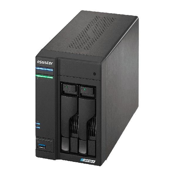 ASUSTOR Lockerstor AS6702Tv2 2-Bay (90-AS6702TV2-MD30)