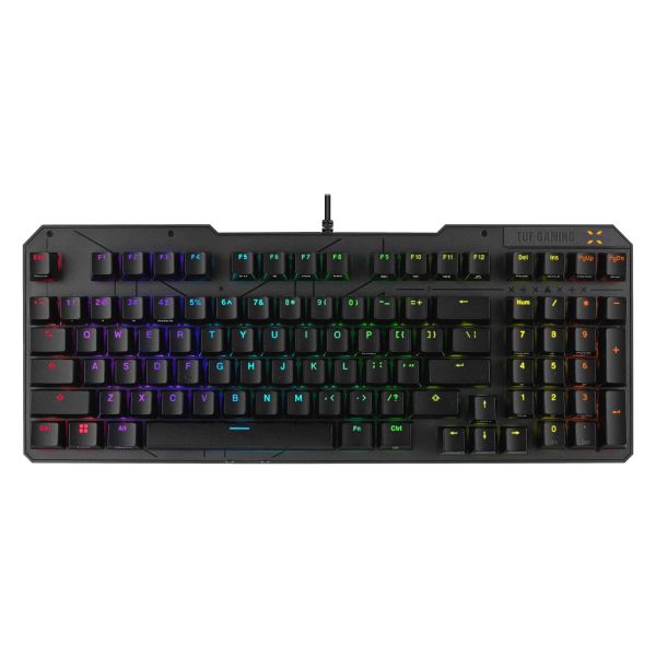ASUS TUF Gaming K3 Gen II toetsenbord Gamen USB QWERTY Zwart (90MP0390-BKNA00) ASUS TUF Gaming K3 Gen II toetsenbord Gamen USB QWERTY Zwart (90MP0390-BKNA00)