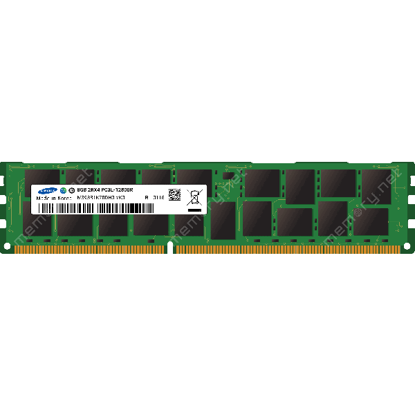 Dell 8GB 2Rx4 PC3L-12800R (M393B1K70DH0-YK0-RFB)