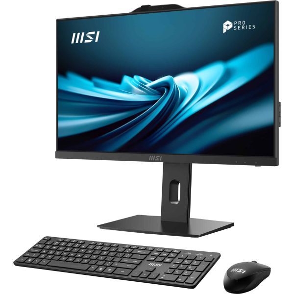 MSI Pro AP242P 14M-649XEU Intel® Core™ i5 i5-14400 60,5 cm (23.8") 1920 x 1080 Pixels Alles-in-één-pc 16 GB DDR5-SDRAM 512 GB SSD Wi-Fi 6E (802.11ax) Zwart (PRO AP242P 14M-649XEU)