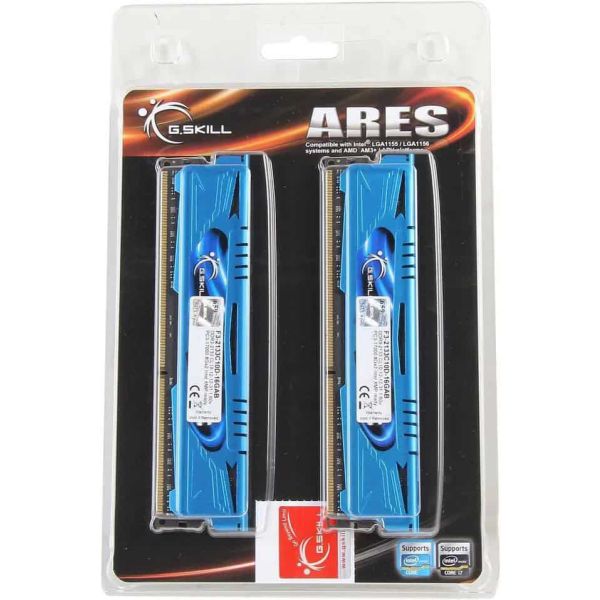 G.Skill Ares DDR3 16GB 2133MHz CL10 Kit (2x8GB) (F3-2133C10D-16GAB)