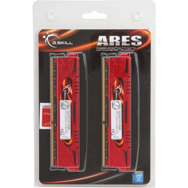 G.Skill DDR3 16GB PC 2133 CL11  G.Skill KIT (2x8GB) 16GAR  ARES (F3-2133C11D-16GAR)