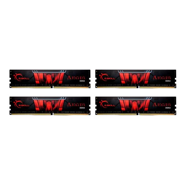 G.Skill Aegis DDR4 64GB (4x16GB) 3200MHz CL16 (F4-3200C16Q-64GIS)
