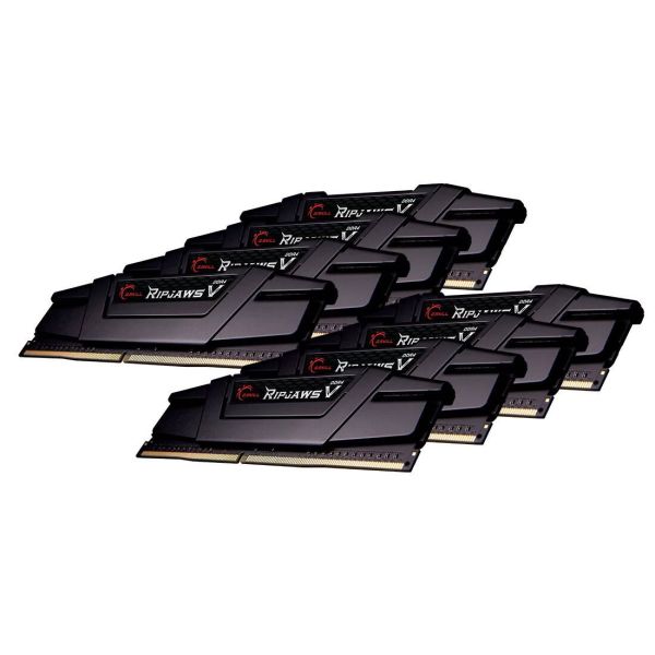 G.Skill Ripjaws V Intel 256GB (8x 32GB) Kit DDR4 3200 MHz schwarz (F4-3200C16Q2-256GVK)