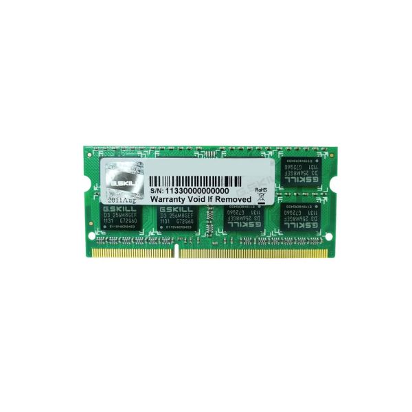 G.Skill SO DDR3 8GB PC 1600 CL11  G.Skill (1x8GB) 8GSQ 1.5V Apple (FA-1600C11S-8GSQ)