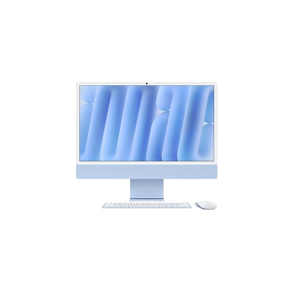 APPLE IMac Z1EQ 59.62cm 23.5inch Standard Glass M4 10C CPU10C GPU16C N.E. 16GB 512GB SSDGBit Blue (Z1EQ-MWV33D/A-07FEXR)