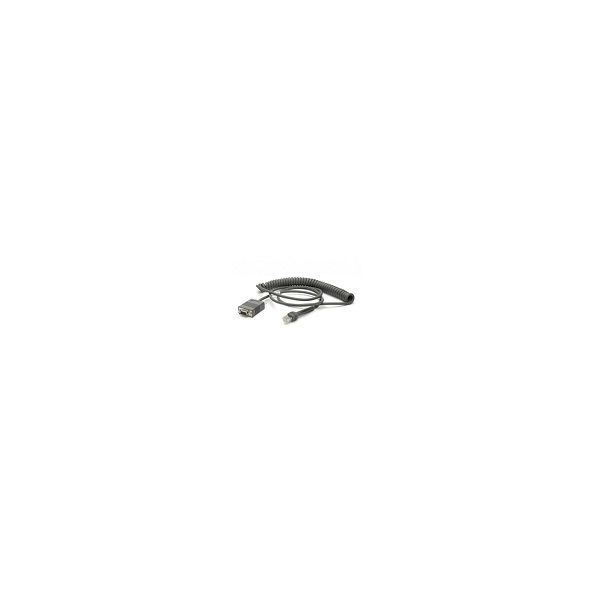 Zebra CBA-RF3-C09ZAR seriële kabel Zwart 2,8 m RS232 DB9 (CBA-RF3-C09ZAR)