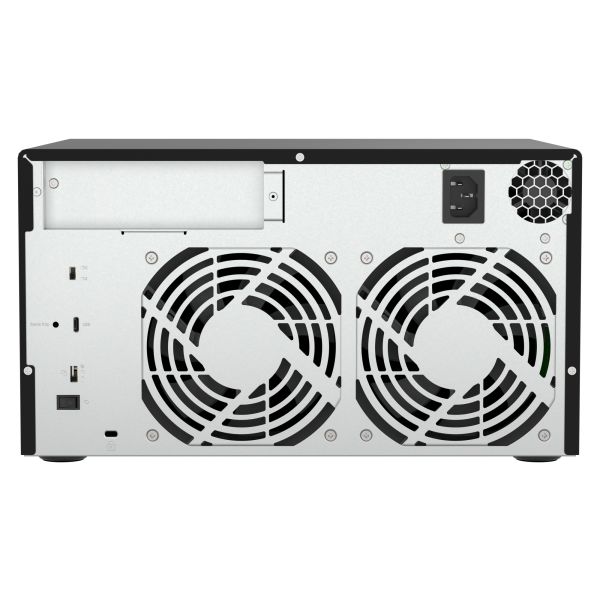 QNAP TL-D810TC4 disk array 0 TB Desktop Zwart (TL-D810TC4)