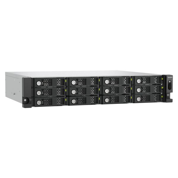 QNAP TL-R1210TC4-RP disk array 0 TB Rack (2U) Zwart (TL-R1210TC4-RP) QNAP TL-R1210TC4-RP disk array 0 TB Rack (2U) Zwart (TL-R1210TC4-RP)