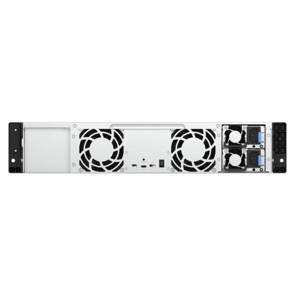 QNAP TL-R1210TC4-RP disk array 0 TB Rack (2U) Zwart (TL-R1210TC4-RP)