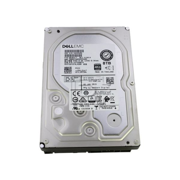 Dell 8TB 7.2K 3.5 inch SAS 12G 4Kn Harde Schijf (05WTN-RFB)