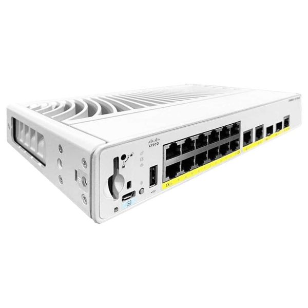 Cisco C9200CX-12P-2XGH-E network switch Managed Gigabit Ethernet (10/100/1000) Power over Ethernet (PoE) (C9200CX-12P-2XGH-E)