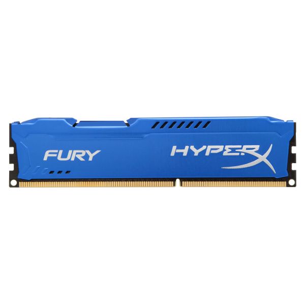 HyperX FURY Blue 8GB 1600MHz DDR3 geheugenmodule 1 x 8 GB 240-pin DIMM (HX316C10F/8)
