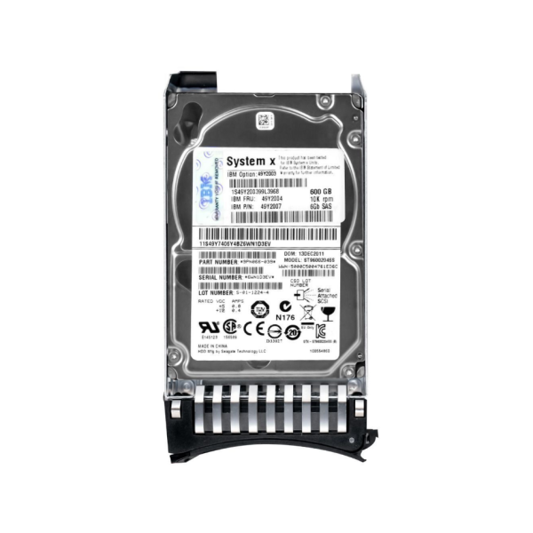 Lenovo 600GB 10K SAS 2.5 (49Y2003)