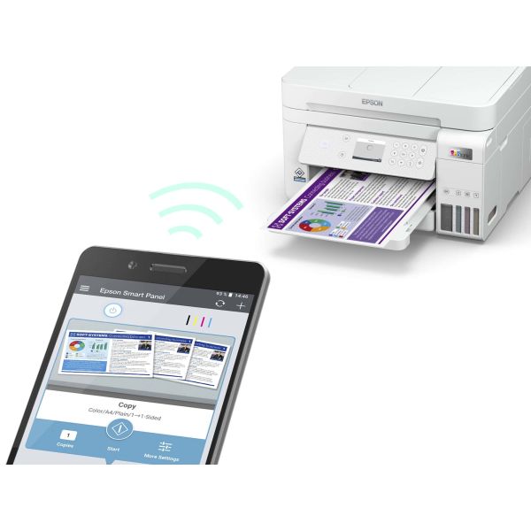 Epson EcoTank L6276 Inkjet A4 4800 x 1200 DPI 33 ppm Wifi (C11CJ61406)