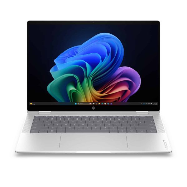 HP EBXFlG2i14AI X7 358H 14 32GB/1T LTE5G Copilot+ PC Intel Core Ultra X7 Hybride (2-in-1) 35,6 cm (14") Touchscreen WUXGA LPDDR5x-SDRAM 1 TB SSD Wi-Fi 7 (802.11be) Windows 11 Pro Zilver QWERTY (D90Q2EA#ABH)