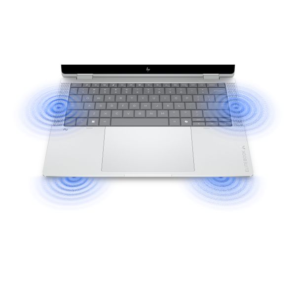 HP EliteBook X Flip G2i 14 inch Notebook Next Gen AI PC Wolf Pro Security Edition Copilot+ PC Intel Core Ultra X7 358H Hybride (2-in-1) 35,6 cm (14") Touchscreen WUXGA 32 GB LPDDR5x-SDRAM 1 TB SSD Wi-Fi 7 (802.11be) Windows 11 Pro Zilver (D90Q2EA#ABH)