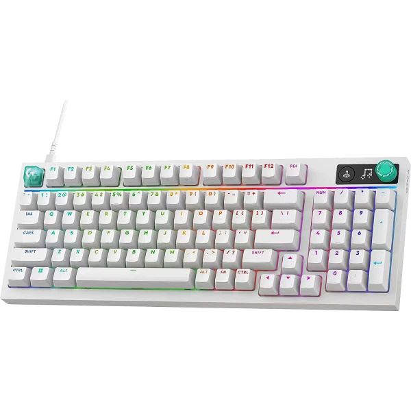 Logitech G316 Gaming Toetsenbord Wit (Duits) (920-014272)