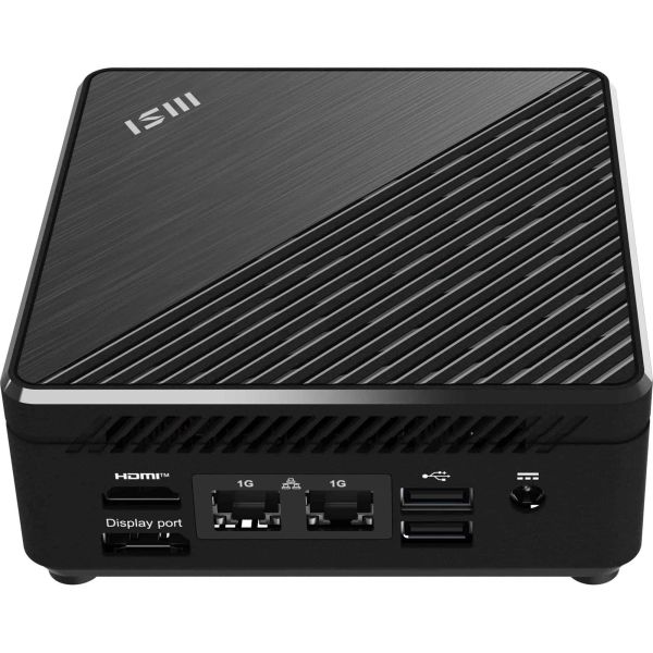MSI Cubi N ADL S-098EU Intel® N N200 4 GB DDR4-SDRAM 128 GB SSD Windows 11 Pro Mini PC Zwart (9S6-B0A921-270)