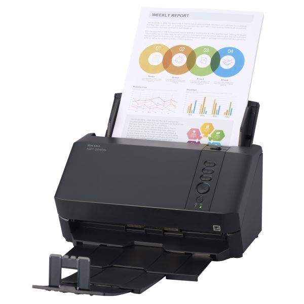 Ricoh SP-2240N ADF-scanner 600 x 600 DPI A4 Zwart (PA03880-B001)