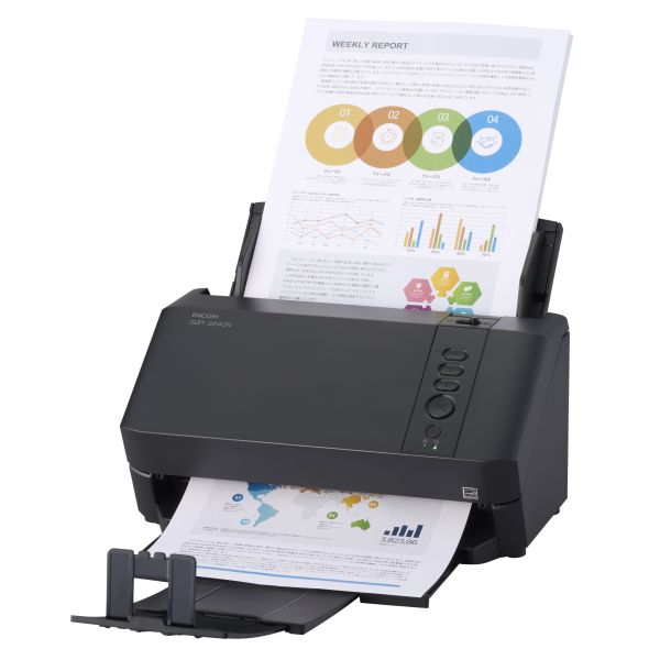 Ricoh SP-2240N ADF-scanner 600 x 600 DPI A4 Zwart (PA03880-B001)