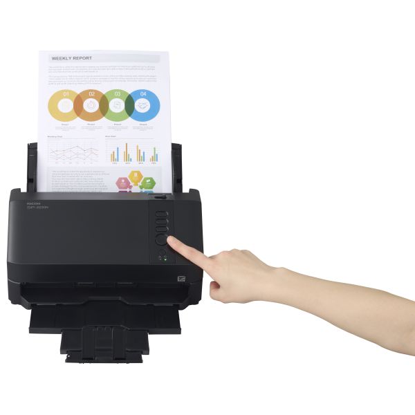 Ricoh SP-2230N ADF-scanner 600 x 600 DPI A4 Zwart (PA03880-B101)