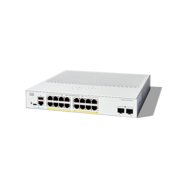 Cisco Catalyst 1200 16-Port PoE+ 2G Switch (C1200-16P-2G-RF)