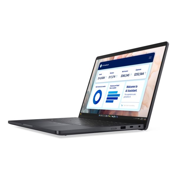 DELL Pro 13 Premium PA13250 Copilot+ PC Intel Core Ultra 7 268V Laptop 33,8 cm (13.3") Touchscreen Quad HD+ 32 GB LPDDR5x-SDRAM 512 GB SSD Wi-Fi 7 (802.11be) Windows 11 Pro Grijs