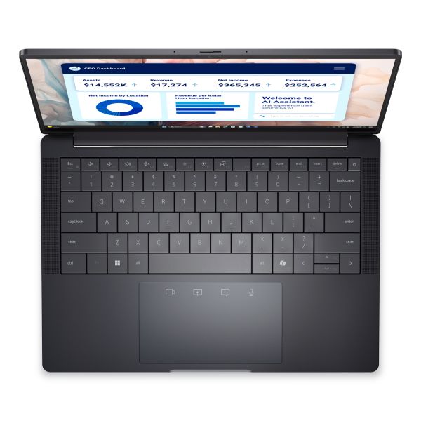 DELL Pro 13 Premium PA13250 Copilot+ PC Intel Core Ultra 7 268V Laptop 33,8 cm (13.3") Touchscreen Quad HD+ 32 GB LPDDR5x-SDRAM 512 GB SSD Wi-Fi 7 (802.11be) Windows 11 Pro Grijs