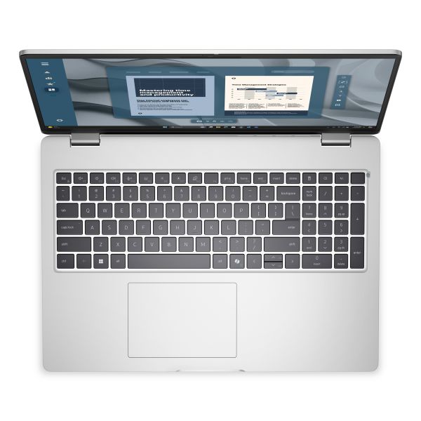DELL Pro 16 PC16255 AMD Ryzen AI 5 340 Laptop 40,6 cm (16") Full HD+ 16 GB DDR5-SDRAM 512 GB SSD Wi-Fi 6E (802.11ax) Windows 11 Pro Platina