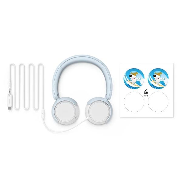 Philips TAK2000BL/00 hoofdtelefoon/headset Bedraad Hoofdband Oproep/Muziek/TV Blauw (TAK2000BL/00)