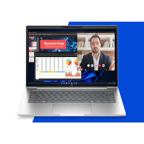 HP PB4G2i14AI U7 355 14 24GB/512 PC Intel U7 355- 14 WUXGA AG LED UWVA-UMA- Webcam- 24GB DDR5- 512GB SSD- be+BT- 3C Batt- FPS- W11 Pro 64 NGPRM- 1yr Wrty PB4 Copilot+ PC Intel Core Ultra 7 Laptop 35,6 cm (14") DDR5-SDRAM Wi-Fi 7 (802.11be) Windows 11 Pro 