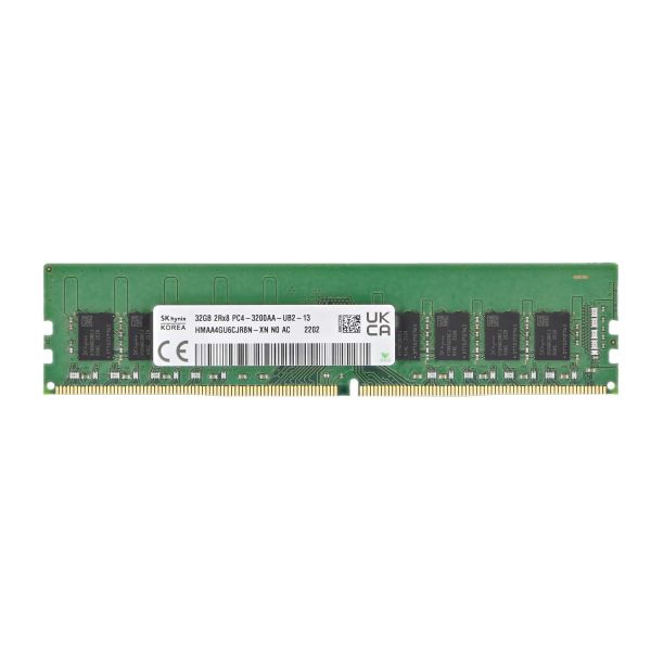 Hynix 32GB DDR4-3200 UDIMM 2Rx8 PC4 (HMAA4GU6CJR8N-XN)