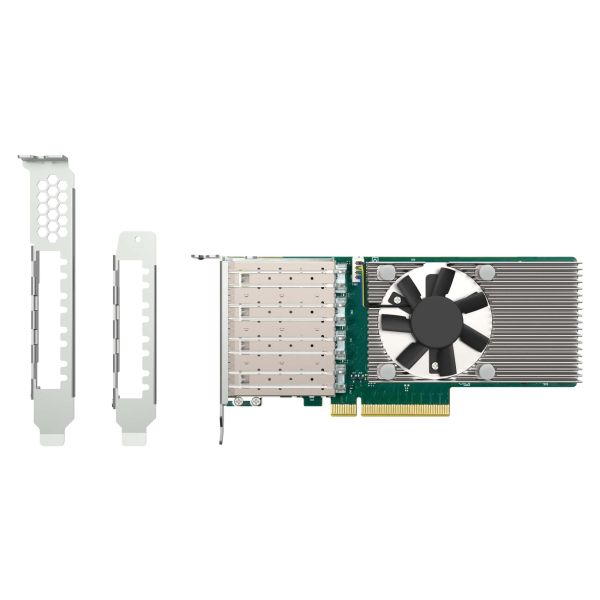 QNAP QXG-25G4SF-BCM netwerkkaart Intern Fiber 25000 Mbit/s (QXG-25G4SF-BCM) QNAP QXG-25G4SF-BCM netwerkkaart Intern Fiber 25000 Mbit/s (QXG-25G4SF-BCM)