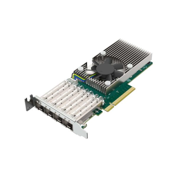 QNAP QXG-25G4SF-BCM netwerkkaart Intern Fiber 25000 Mbit/s (QXG-25G4SF-BCM) QNAP QXG-25G4SF-BCM netwerkkaart Intern Fiber 25000 Mbit/s (QXG-25G4SF-BCM)
