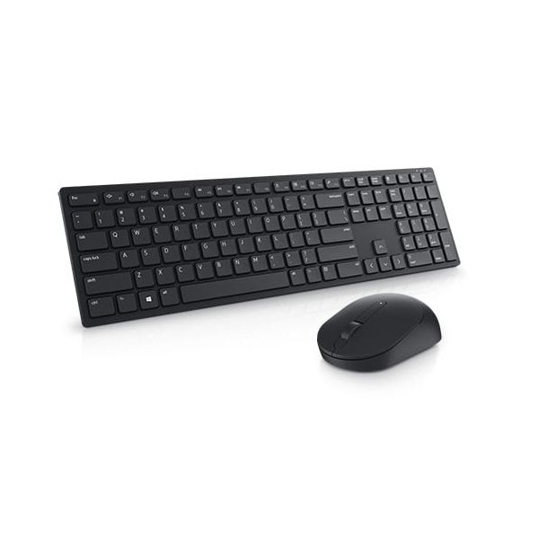 Dell Pro Draadloos Toetsenbord en Muis KM5221W Scandinavisch Zwart (3400021987051.1-2)
