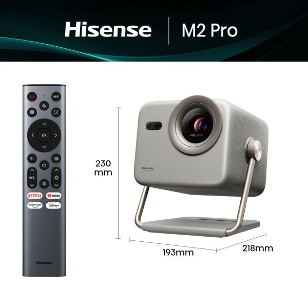 Hisense M2 Pro UHD 4K (3840x2160) 3D Grijs (20016688)