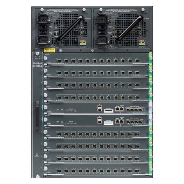 Cisco Catalyst 4510R+E Switch Chassis 10-Slot (WS-C4510R+E-RF)
