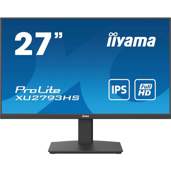 iiyama ProLite XU2793HS-B6 computer monitor 68,6 cm (27") 1920 x 1080 Pixels Full HD LED Zwart (XU2793HS-B6)